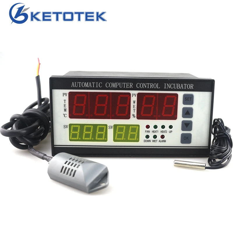 Digital Temperature Controller and Humidity Control Controller Sensor 110v 220v