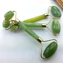 Kanbuder Double Head Facial Massage Roller Jade Face font b Slimming b font Body Head Neck