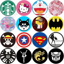 Универсальная металлическая пластина-диск для магнитного автомобильного держателя, железные листы наклейки для магнитного мобильного телефона, держатель для автомобильного держателя воздуха