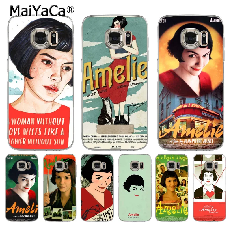 MaiYaCa Amelie плакат классические Франция фильм корпус под плетенную сумку чехол для