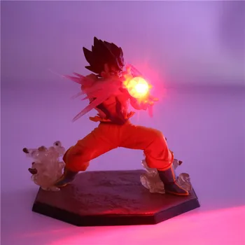 

Dragon Ball Z Super Saiyan Son Goku LED Light Action Figures Night Light DIY Anime Model Table Lamp for Room Baby Toy Gift Lamps