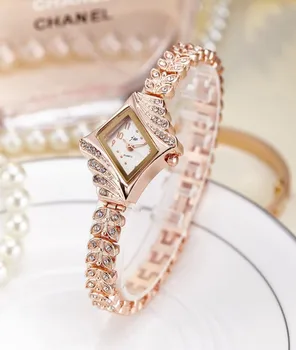 

2018 New Brand new Bracelet Watches Women Luxury Crystal Dress Wristwatches Clock Women's Fashion Casual Quartz Watch reloj muje