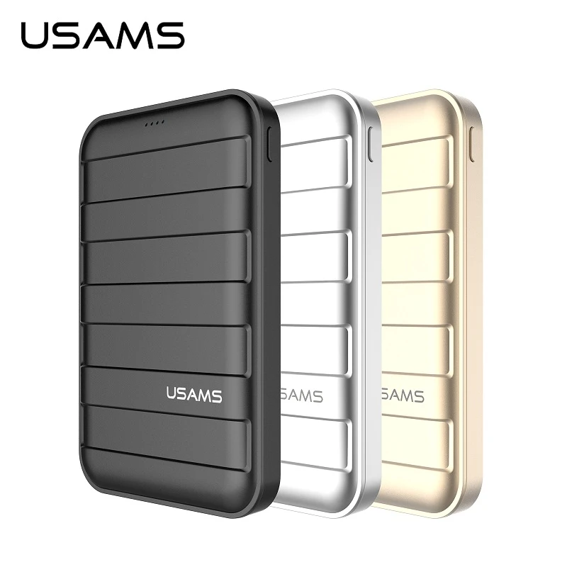 bilder für Energienbank USAMS 10000 mah 5 V 2A Dual USB Ausgang Notfall Tragbare Ladegerät Powerbank für iphone Samsung Lade bilder für Energienbank USAMS 10000 mah 5 V 2A Dual USB Ausgang Notfall Tragbare Ladegerät Powerbank für iphone Samsung Lade