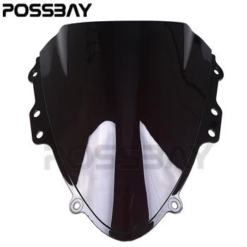 

POSSBAY Bicicleta Motorcycle Windshield Windscreen Wind Deflectors Double Bubble For Suzuki GSXR 600 GSXR 750 K4 2004-2005 K4