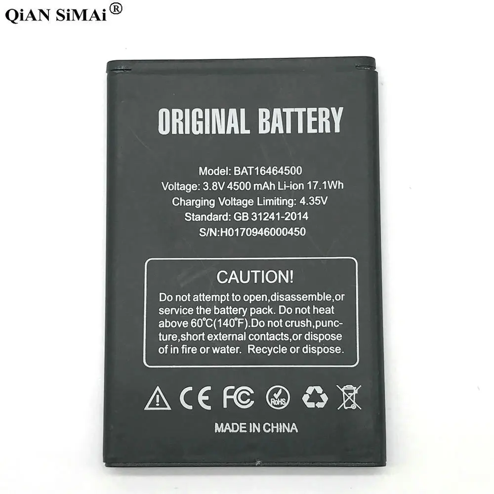 

New High Quality BAT16464500 4500mAh battery For DOOGEE T5 Lite phone + Tracking number