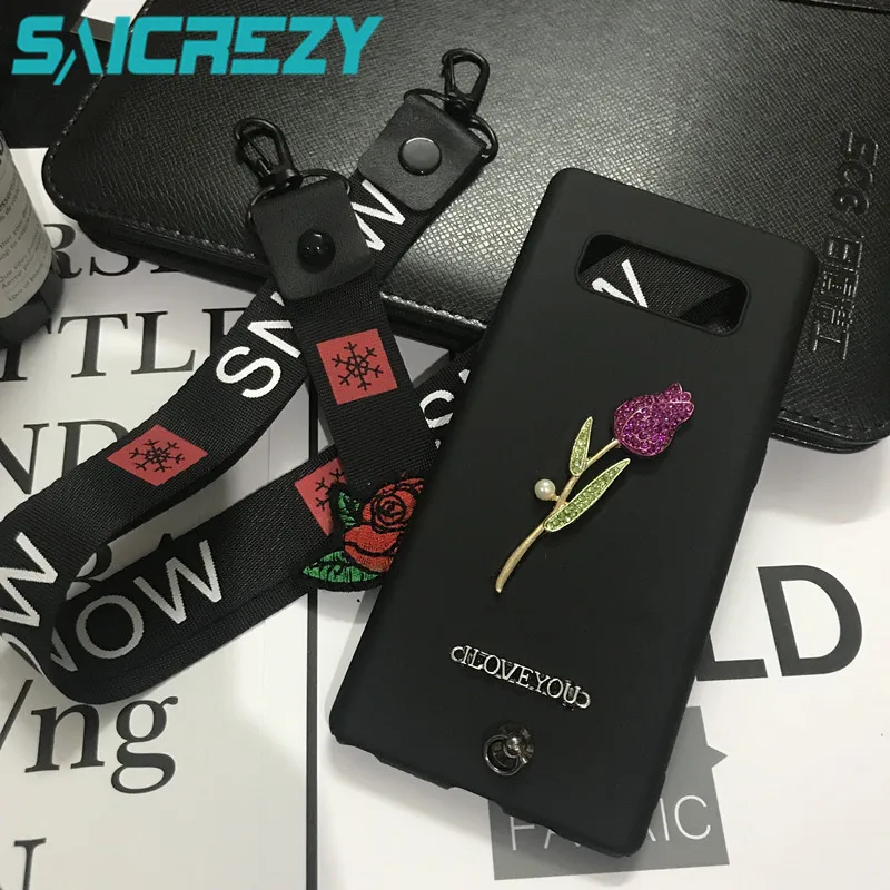 Защитный чехол на запястье для Samsung Galaxy Note 8 9 S8 S9 S10 plus j5 j7 neo 2016 a5 2017 j4 j6 a6 a8 a7
