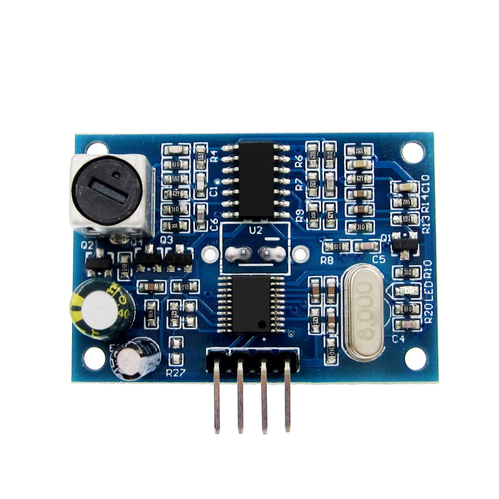 Integrated ultrasonic distance measuring module 3