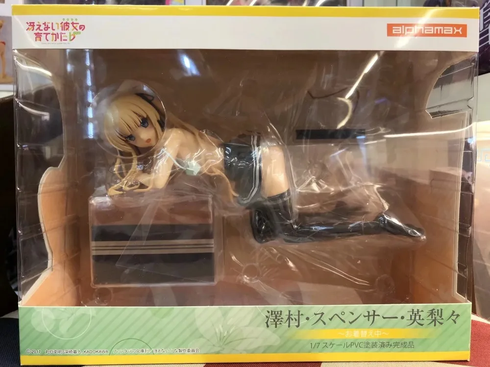 Фигурка альфамакс саенай героин No Sodatekata Eriri Спенсер Sawamura фигурка из ПВХ игрушки