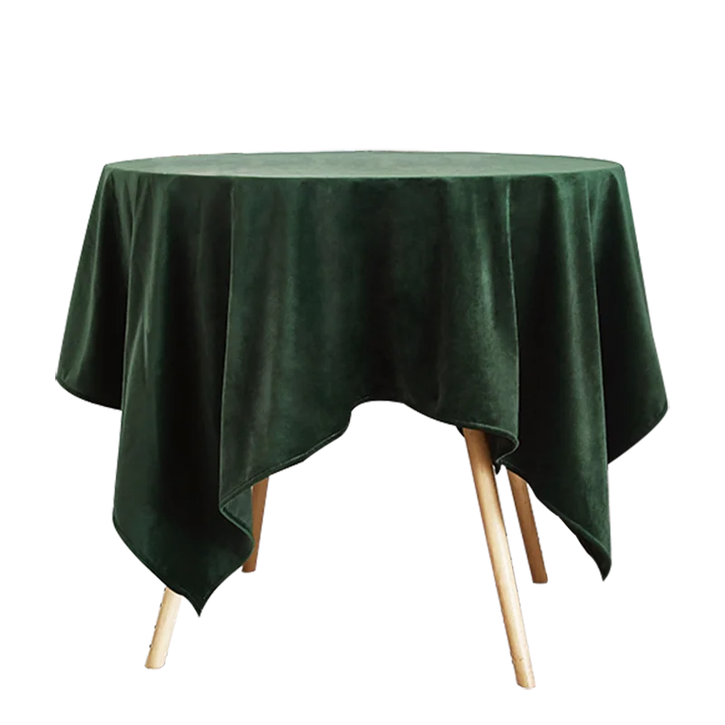 

Nordic Pure Velvet Tablecloth Simple Rectangular Round Table Cover tea INS Manteles Para Mesa Rectangulares En Tela