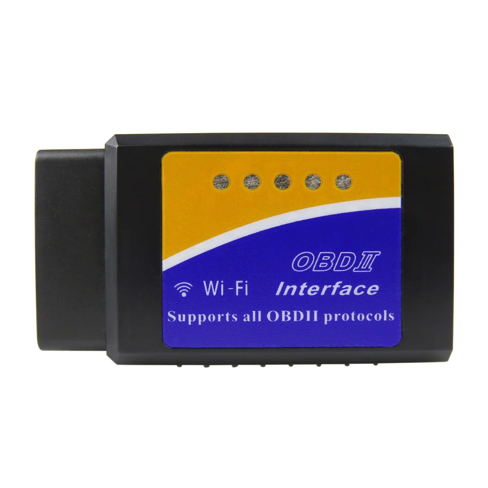 Супер PIC18F25K80 elm327 wifi V1.5 OBD2 автомобильный диагностический сканер лучший elm327 Wi-Fi мини ELM В в 1,5 OBDII iOS диагностический инструмент