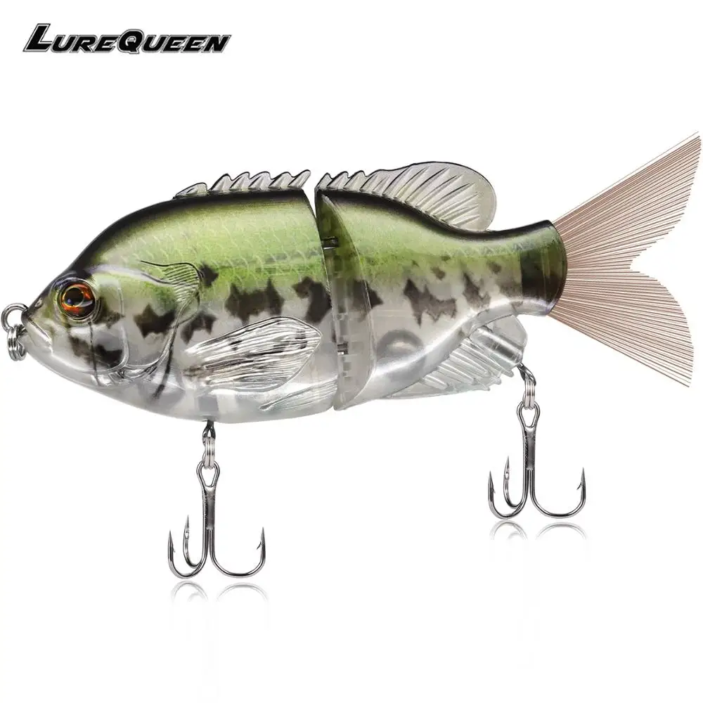 Fishing Lure Metal Jointed Swimbaits Glidebaits Hard Lures for Bass