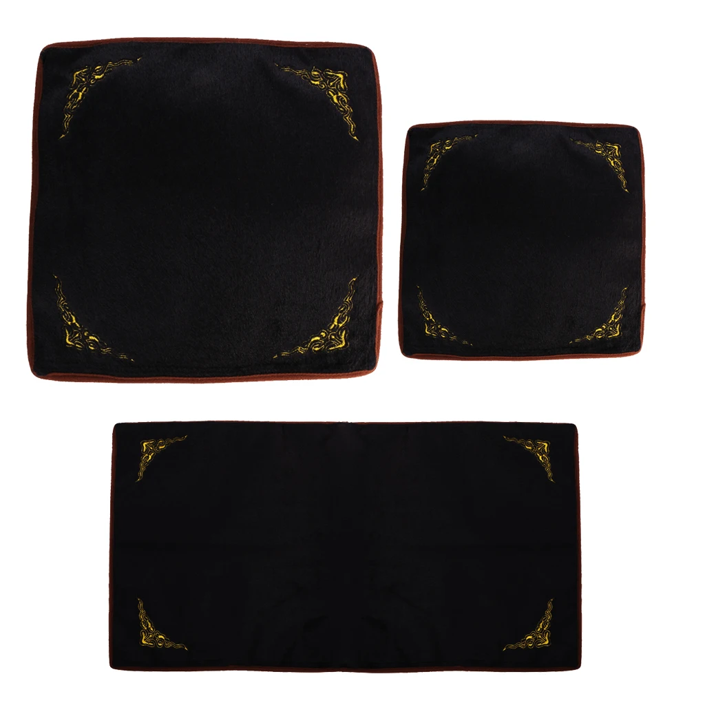 Velvet Jewelry Counter Pad Necklace Bracelet Display Show Cloth Trayin