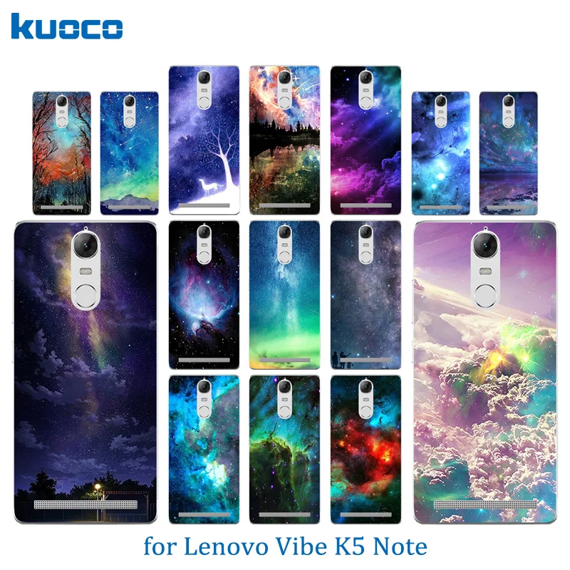 For Lenovo K5 Note Phone Case A7020 Starry Sky Pattern 5.5 inch Soft TPU Silicone K5NOTE/K 5 NOTE Anti Knock Gel Capa |