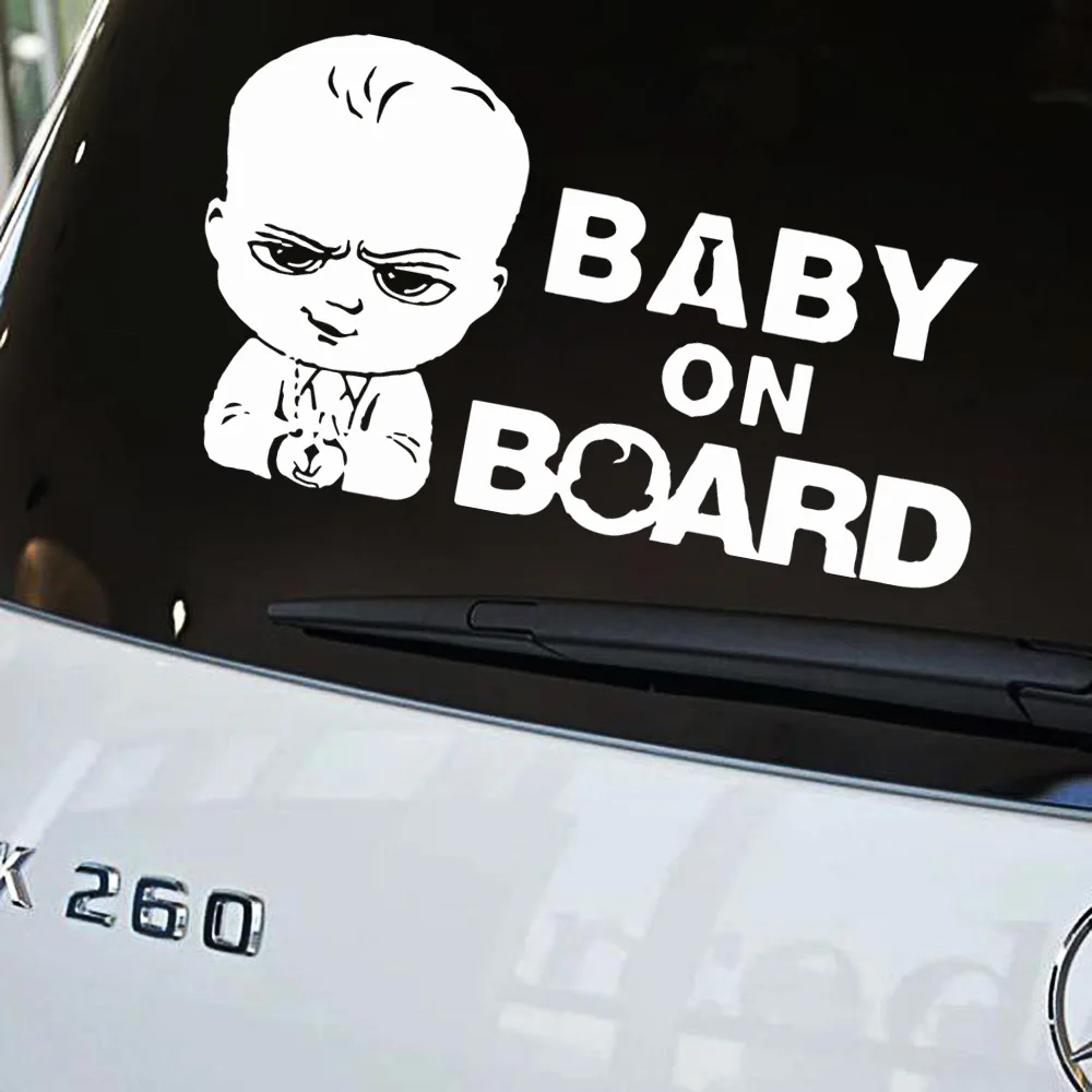 10 Kinds Of Baby On Board Car Sticker Creative Vinyl Stickers On Car Decals Window Sticker Car-Styling Decal