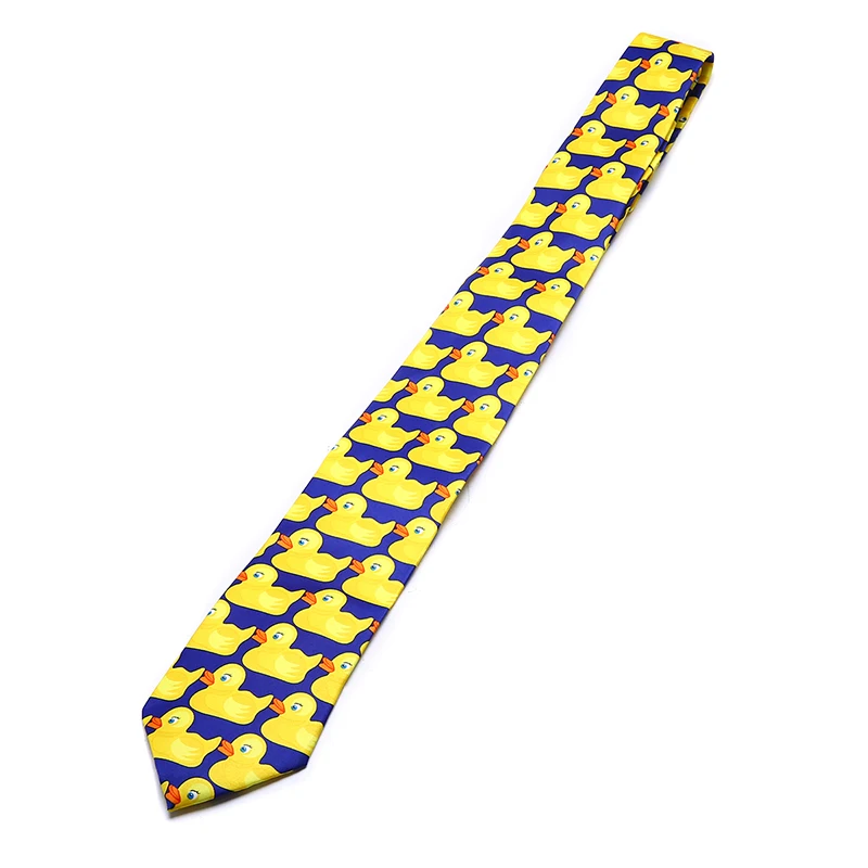 

Yellow Rubber Duck Tie Men's ties Fashion Casual Fancy Ducky Professional Accessories From Hot TV Show How I Met Your Mother