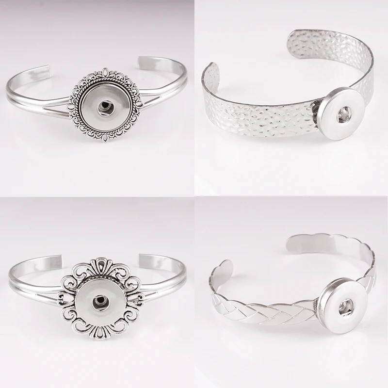 

XH6262 copper 18mm snap button jewelry Bracelet&Bangles High Quality for girls Women