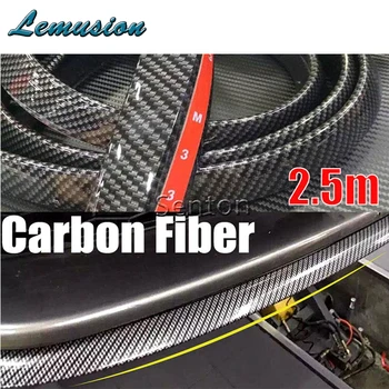 

Car-styling Car Carbon Fiber Front lip 2.5M Styling For Nissan Qashqai X-TRAIL Juke TIIDA Note Almera For Mazda 3 6 2 CX-5 CX5