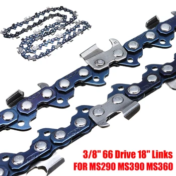 

MTGATHER 3/8" 66 Drive Link 18" Chainsaw Wood Cutting Saw Chain For MS290 MS390 MS360