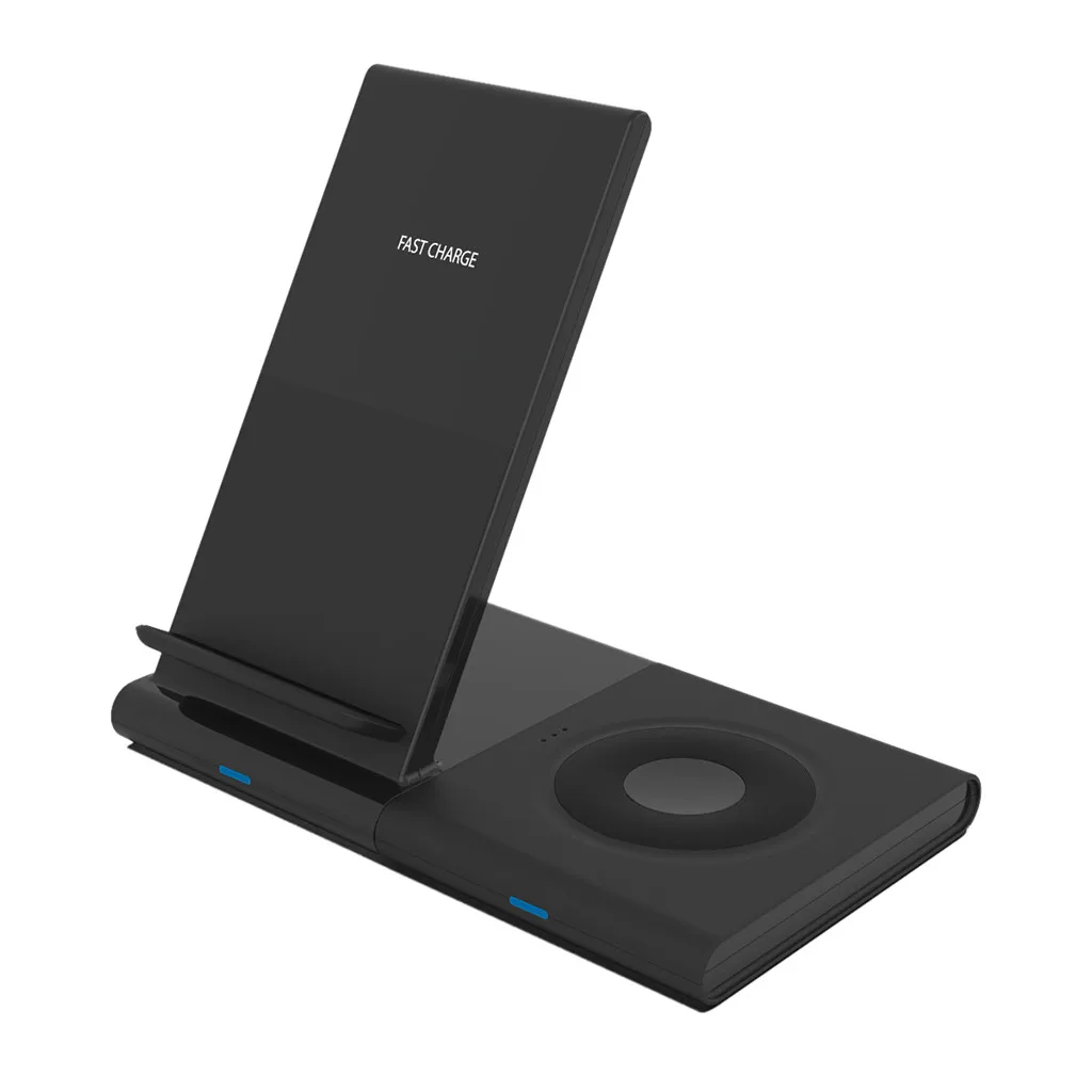 VOBERRY зарядное устройство Qi Беспроводное для iPhone Xs 8 10 Вт Быстрое беспроводное Беспроводное зарядное устройство для samsung S10 S9 Xiaomi mi 9 mi X 3