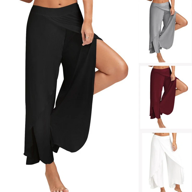 10-Colors-Women-Wide-Leg-Yoga-Pants-Female-Casual-Loose-Solid-Color-Yoga-Balance-Workout-Pants (1)