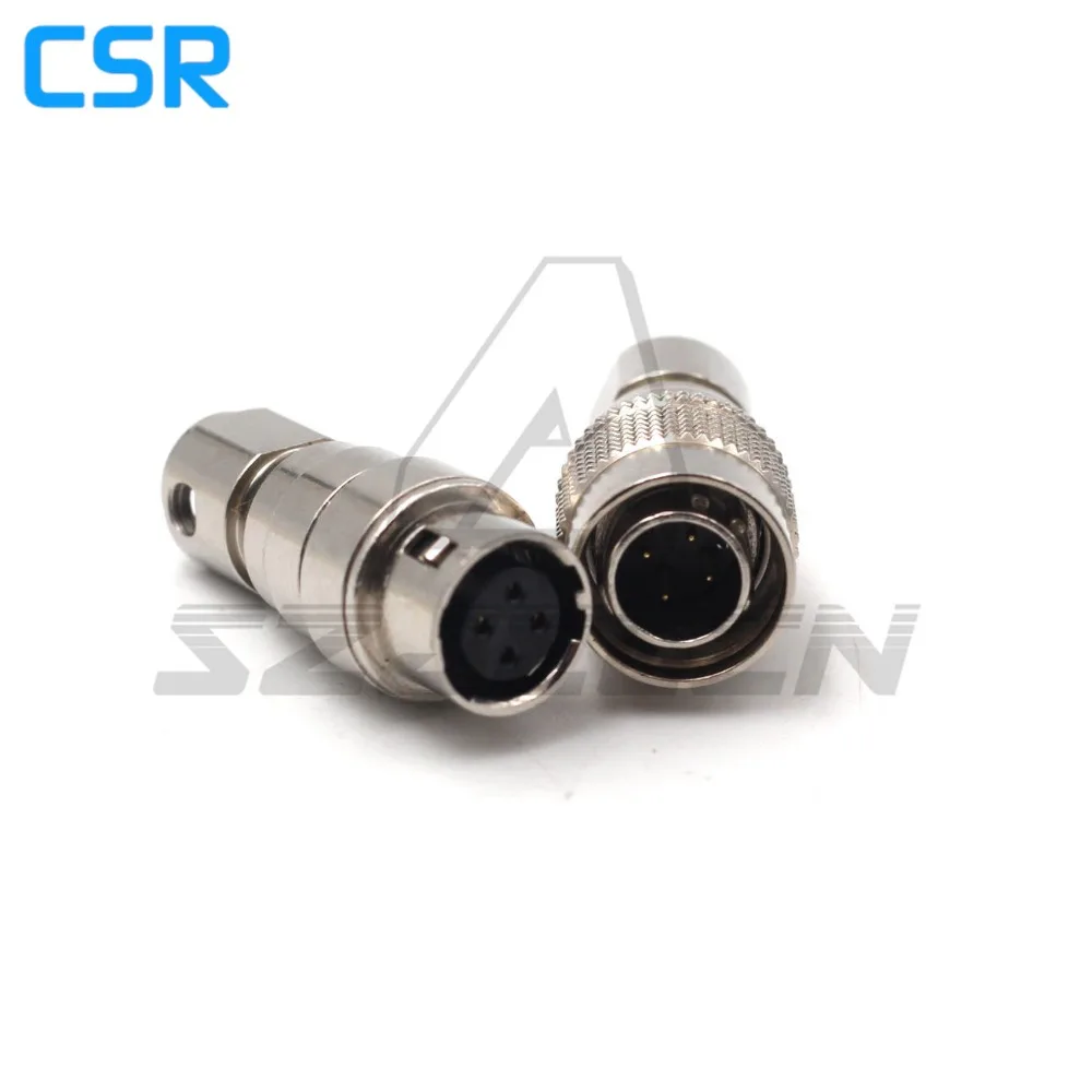 Hirose разъем 4pin HR10A-7P-4P/HR10A-7R-4S штекер и гнездо питания F8 | Обустройство дома