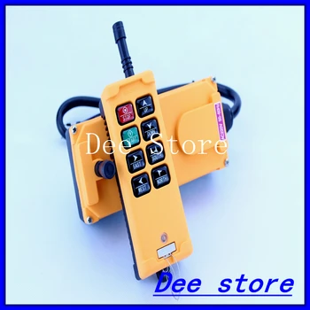 

1 Transmitter 6 Channels 1 Speed Truck Hoist Crane Radio Remote Control Push Button Switch System Controller