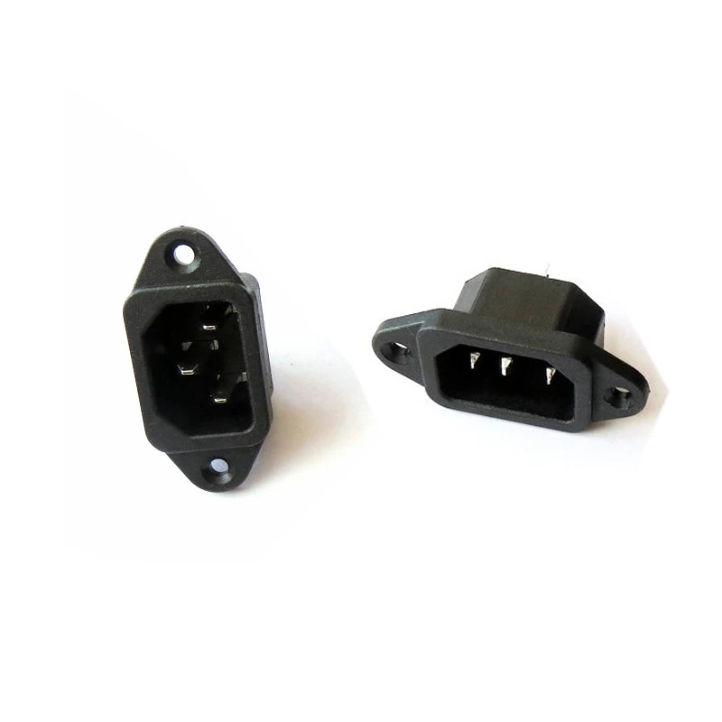 

10A250V AC Power Socket Connector Plug AC-D6F for Power Switch