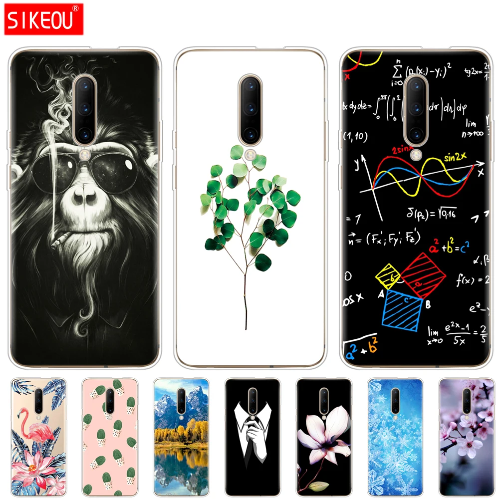 Чехол для oneplus 7 мягкий силиконовый чехол из ТПУ задней панели телефона one plus pro 2019