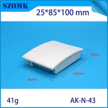 DIY 25*85*100mm szomk nowa obudowa z tworzywa sztucznego abs do elektroniki obudowa czujnik temperatury i wilgotności pudełko projektowe