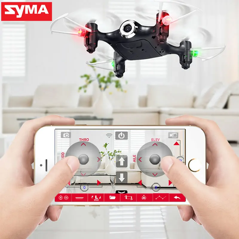 

SYMA X21W Selfie Mini Drone with Wi-fi Camera hd 720P FPV Dron RC Quadcopter 2.4GHz 4CH RC Helicopter Drones For Children Gifts