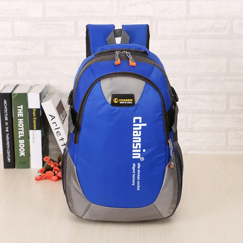 Large Capacity Casual Nylon Backpack Junior Middle School Students