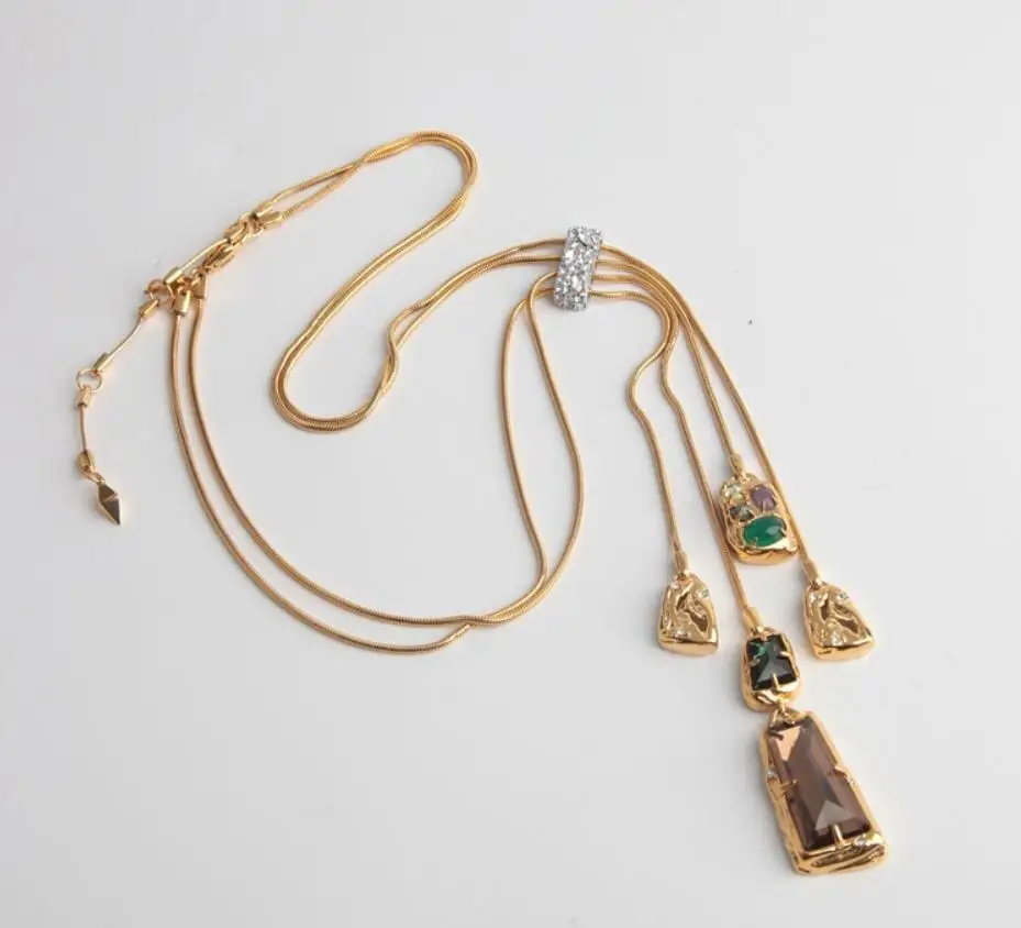 

CSxjd New Women's Fashionable Luxury exaggerated personality necklace jewelry