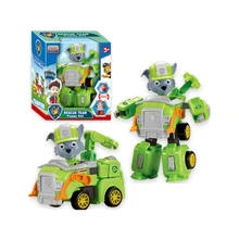 Paw Patrol Toy Deformation Car Can deformed Chase Robot dog Ryder Action Figure Anime PVC Model Toy for Children Gift Paw Patrol Toy Deformation Car Can deformed Chase Robot dog Ryder Action Figure Anime PVC Model Toy for Children Gift