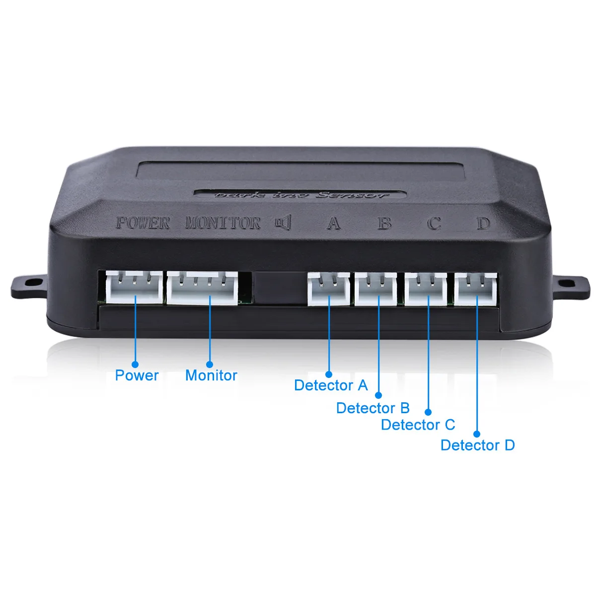  Car Parking Sensor Kit With 4 Sensors LED Digital Display Voice Reverse Backup Radar Monitor Detect