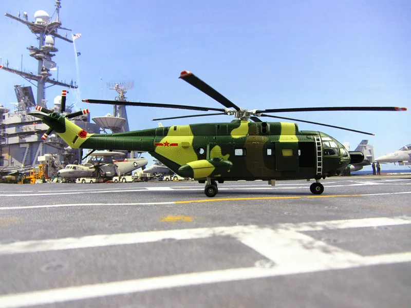 32 см Z-8 вертолет 1: 63 модель Z8 прямой восемь вертолет модель высокая моделирования сплава модели самолетов армии Китая