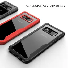 For Samsung Galaxy S9 S8 Plus Case Shockproof Transparent Hard PC +TPU Bumper Armor Back Cover For Samsung Note 8 9 coque fundas For Samsung Galaxy S9 S8 Plus Case Shockproof Transparent Hard PC +TPU Bumper Armor Back Cover For Samsung Note 8 9 coque fundas