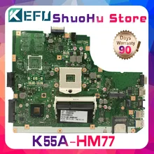 KEFU For ASUS K55VD A55V R500V K55V A55VD REV.3.0/3.1 laptop motherboard tested 100% work original mainboard KEFU For ASUS K55VD A55V R500V K55V A55VD REV.3.0/3.1 laptop motherboard tested 100% work original mainboard