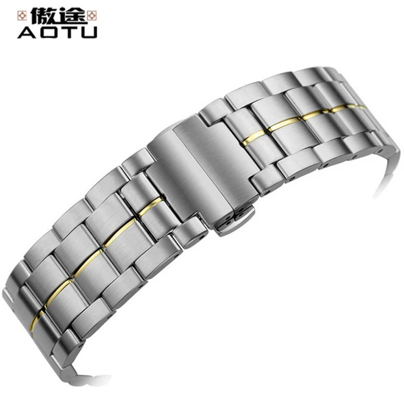 

22mm Stainless Steel Watchbands For Tissot 1853 T086 Men Watches Strap Elegant Metal Male Bracelet Belt Watch Band For Tissot