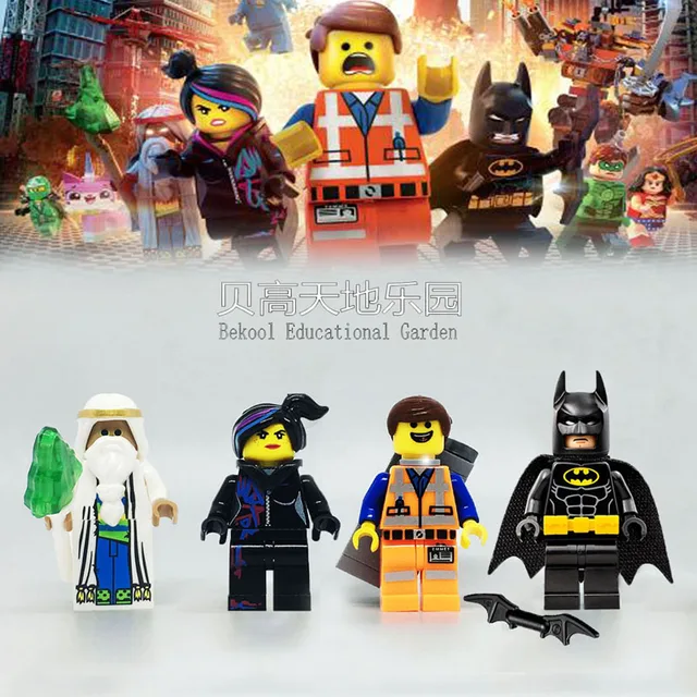 The Movie 2 Emmet Lucy Wyldstyle Batman Vitruvius Lord Business