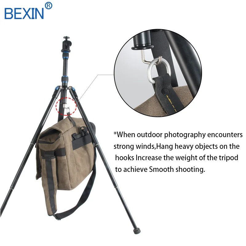 3/8 пружинный металлический стабилизированный вес камеры крючок для штатива для Benro Sirui manfrotto камера штатив Часть Аксессуары