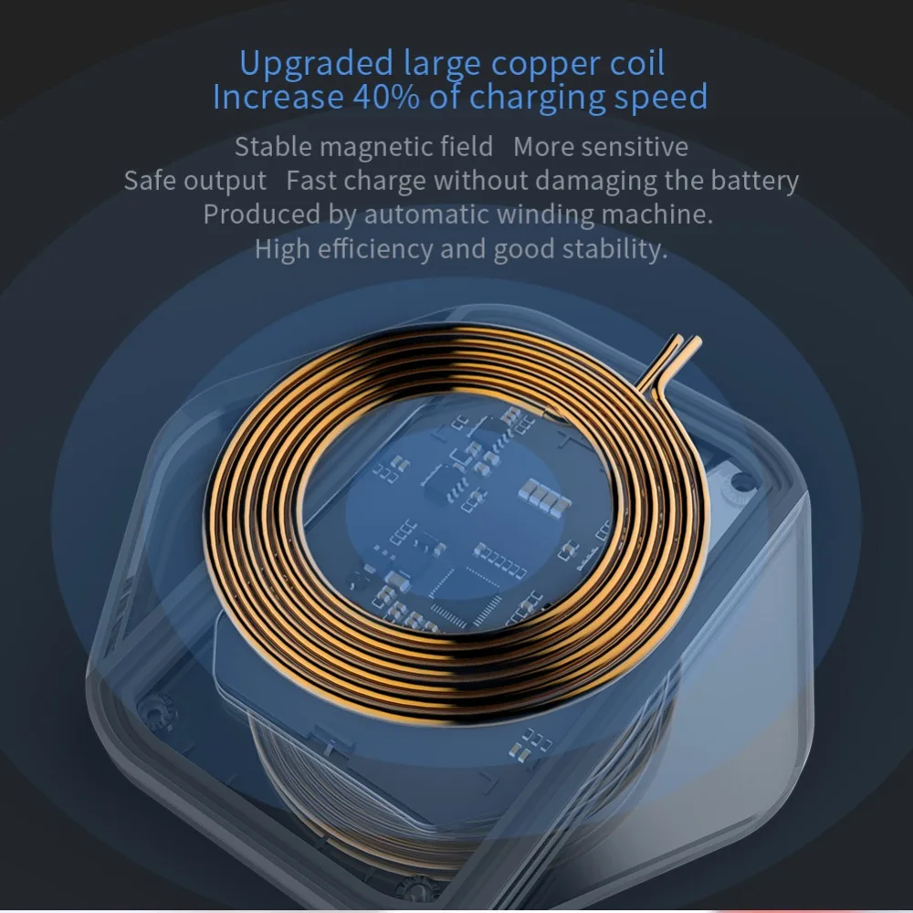 Nillkin Qi Беспроводная зарядка type-C приемник+ Беспроводное зарядное устройство для huawei Honor 9 10 20 P9 P10 P20 P30 Plus Lite mate 9 10 Pro