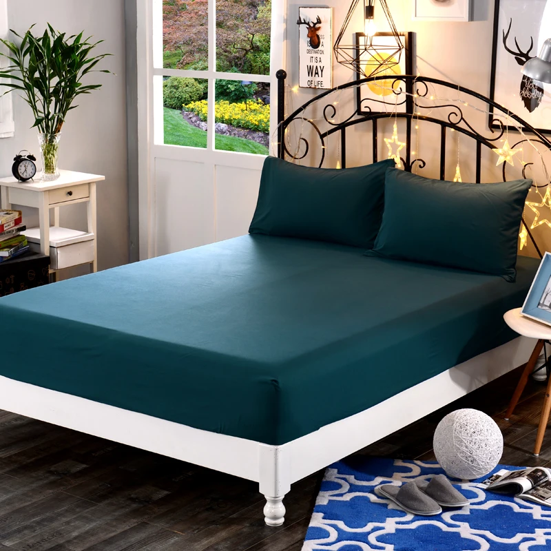 

LAGMTA 100% Polyester Super Soft Solid Sheet Set Mattress Cover Sheet Four Corners With Elastic