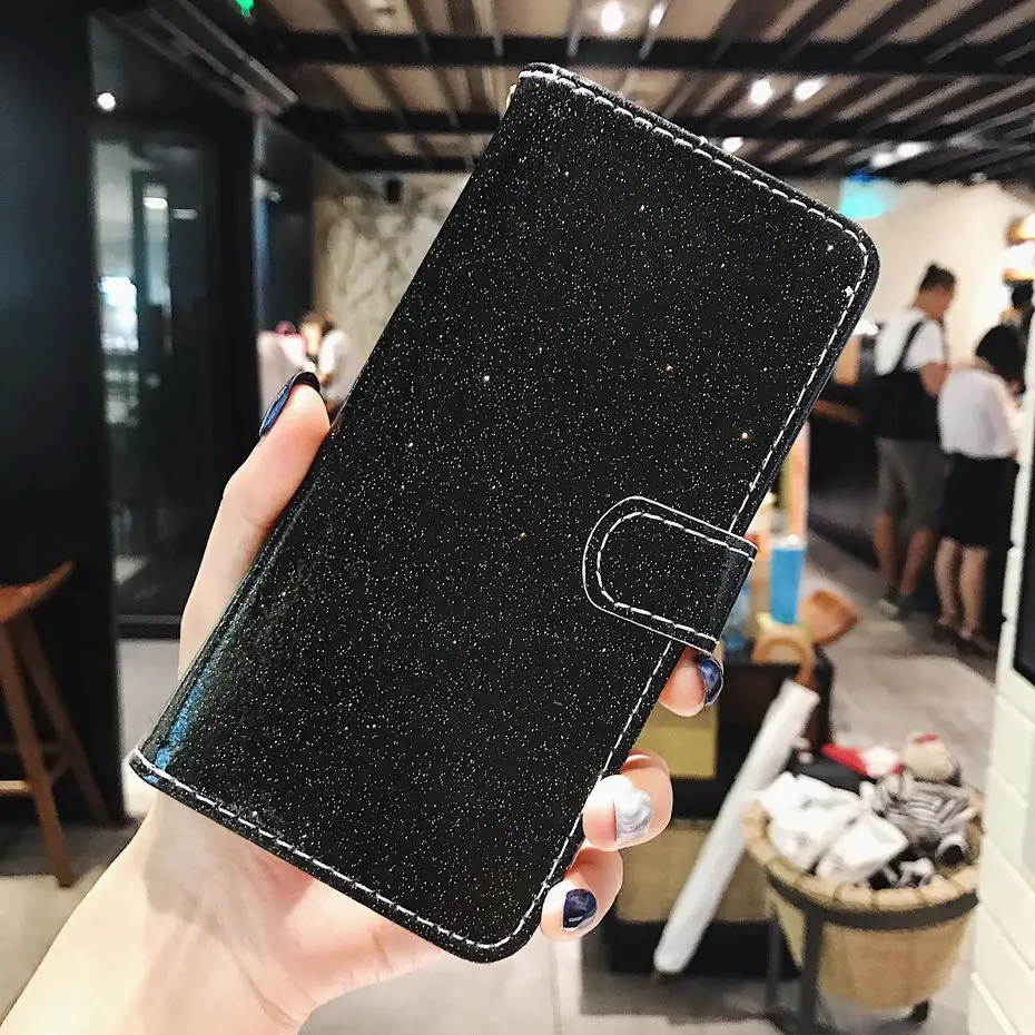 Алмазный кошелек флип-чехол для телефона для iPhone 6 6s 7 8 X чехол Роскошный блеск из искусственной кожи флип-чехол для телефона для iPhone 6 6s 7 8 X чехол s
