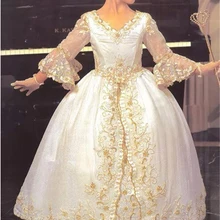 Вышитое длинное платье для конкурса красоты, для детей платье с длинным рукавом для девочек в цветочек, платья для Свадебная вечеринка индивидуальный заказ