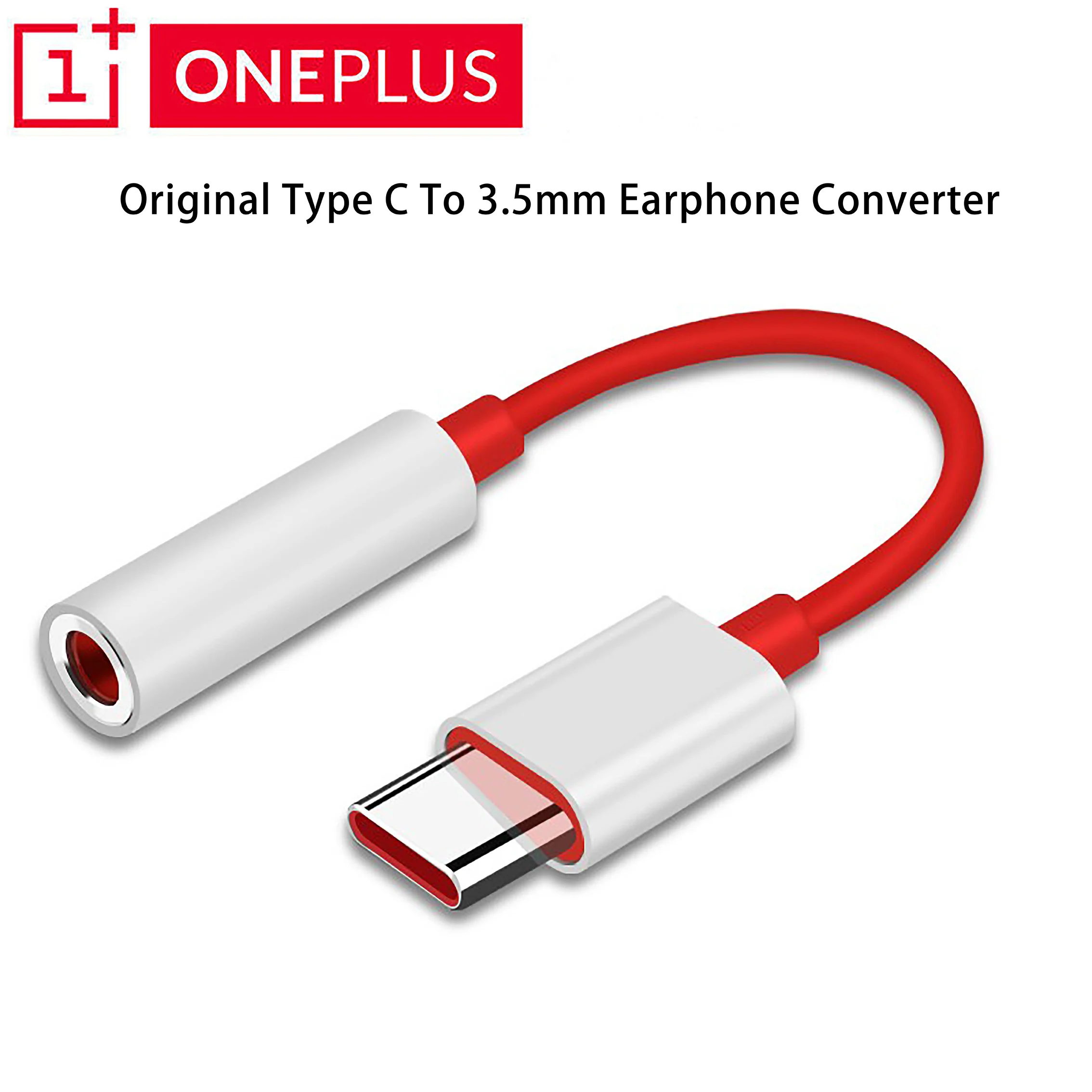 

Original Oneplus 6T usb Type C To 3.5mm Earphone Jack Adapter Aux Audio For One plus 7 pro 6 6T 5 5T usb-c Music Converter Cable