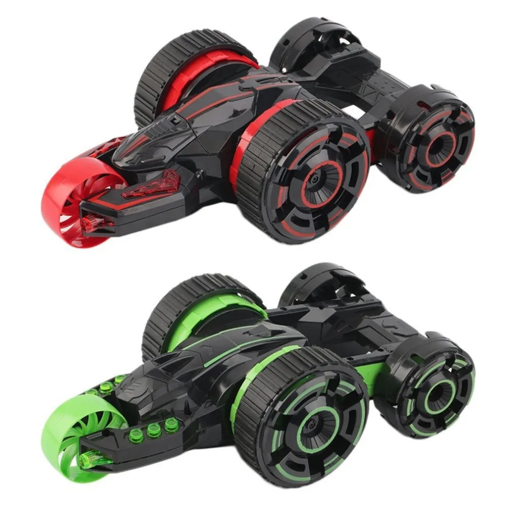 

2018 New Rechargeable Remote Control Car Stunt Dump Five Roll Unbreakable Kids Toy