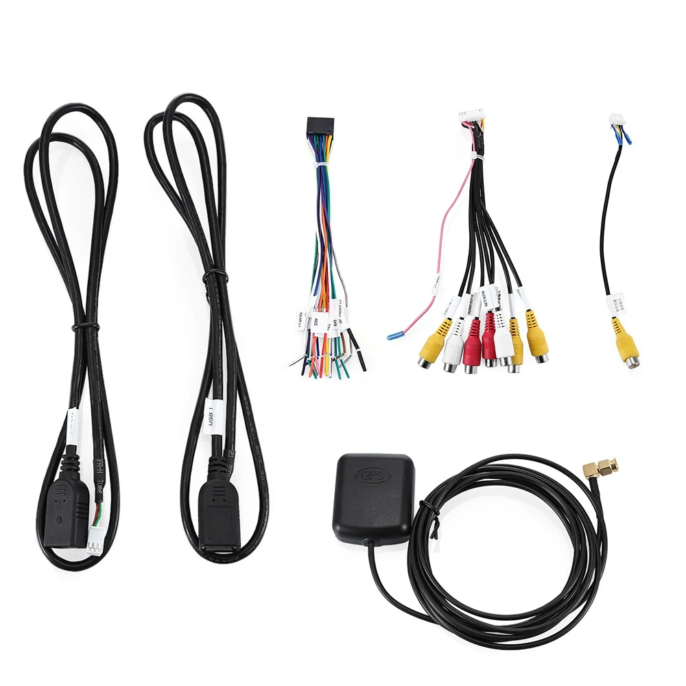7023 Android 6.0.1 Car Radio Player GPS Navigation Universal 2Din Ultra-thin WiFi DVR Support TF Video Output and RDS Function