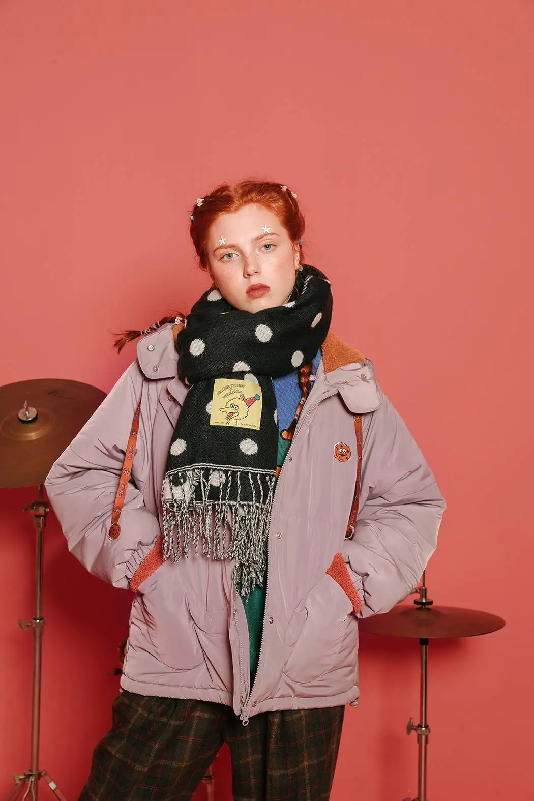 Дизайнерские женские зимние куртки, свободные женские толстые теплые ...