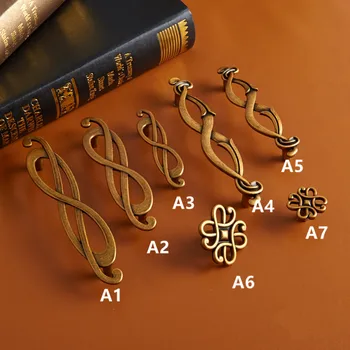 

128mm 96mm 64mm creative retro furniture handles bronze drawer cabinet pulls knobs antique brass dresser door handles 5" 2.5"