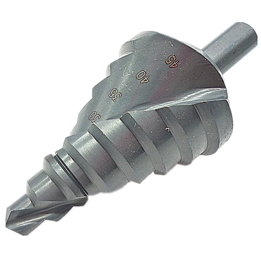 Brand New HSS Steel Large Step Cone Drill Titanium Bit Hole Cutter Tool 10-45mm
